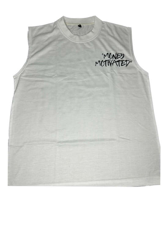 Youth Sleeveless T-Shirts (White)